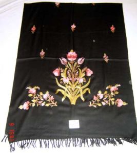 Woolen Embroidered Scarves Item Code : WES 06