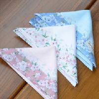 ladies printed handkerchief