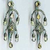 gemstone earrings