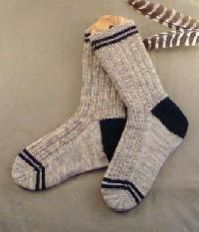 cotton knitted socks