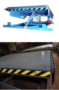 hydraulic dock levelers