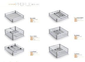 Aluminium Kitchen Baskets