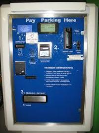 parking ticket vending machine