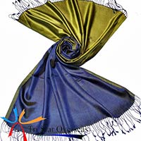 Two Color Silk Scarf