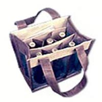 Jute Wine Gift Bags