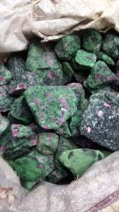 Ruby Zoisite Rough Stone