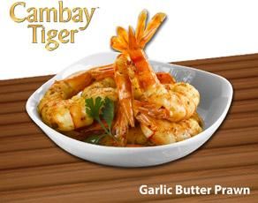 garlic butter prawn