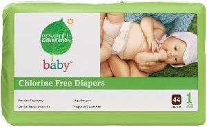 Seventh Generation Chlorine Free Baby Diapers,