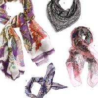 Printed Silk Scarves