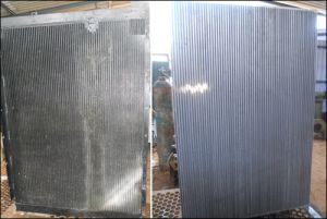 Compressor oil cooler