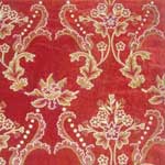 Crewel Embroidered Fabric