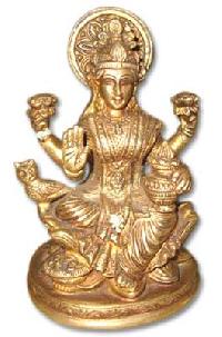 Lakshmi Brass Statue