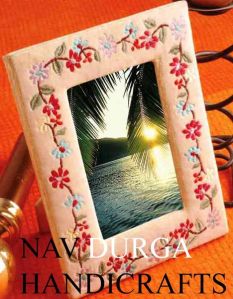 Embroidered Photo Frame