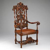 carved chairs