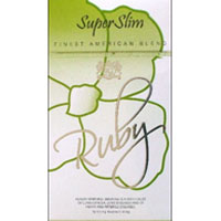 Ruby Menthol Super Slims Cigarette