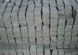 Black Granite Cobblestone