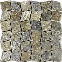 Green Slate Stone Mosaic Tiles