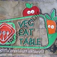 Vegetable Painted Mural Tile