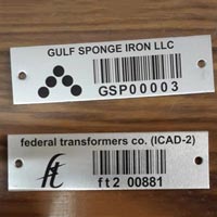 Aluminum Barcode Stickers