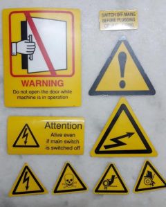 industrial signages