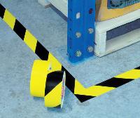 Floor Marking Tape-4169-Black & Yellow