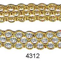 Golden-Silver (Jari) Lace 4312