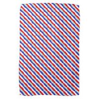 diagonal striped towels