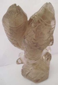 Double Fish Crystal Art