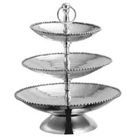 Stainless Steel Three Tier Charlie
