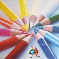 drawing colored pencils