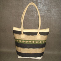 Embroidered Jute Tote Bags