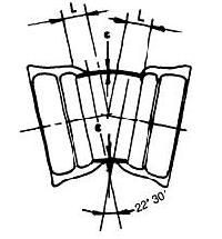 Double Socket - (11.25 Degree Bend)