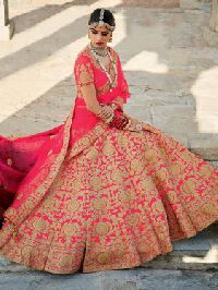 party wear fish cut lehenga