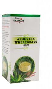 Organic Aloevera Wheatgrass Juice