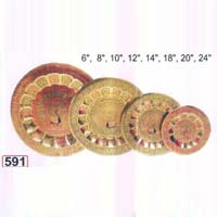 Brass Jaipuri Plates