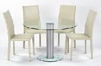 glass dining set