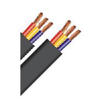 sheathed three core flat cables