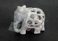 SOAPSTONE UNDERCUT ELEPHANT