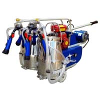 Portable Double Bucket Milking Machine