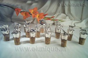 Sterling Silver Figurine  Bottle Corks