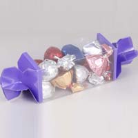 transparent choclate box packaging