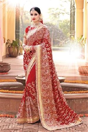 Party Wear Cotton Silk Saree, 6.3 m (with blouse piece) at Rs 440 in Surat