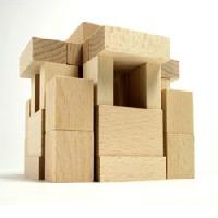 laminated wooden blocks