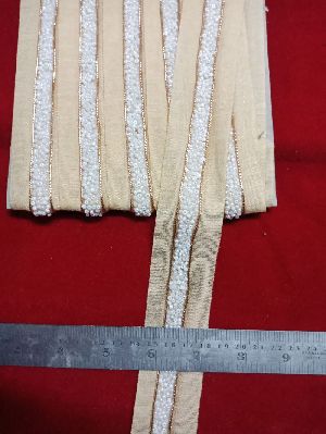 White Moti Laces