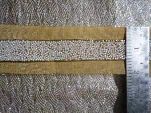 White Moti Laces