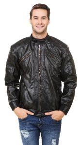 Glossy Leather Jacket