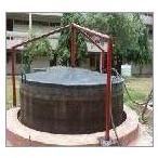 cow dung based biogas Plant