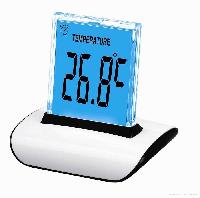 Push Panel Color Changing LCD Clock