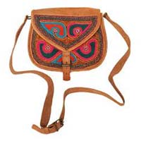 Leather Embroidered Bags