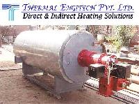 horizontal oil fired thermic fluid heater